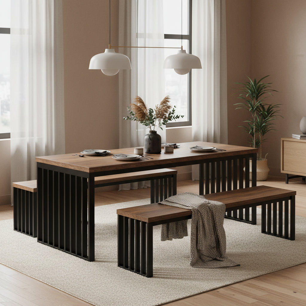 Velnoradesign Extra-Long Double Workstation Desk