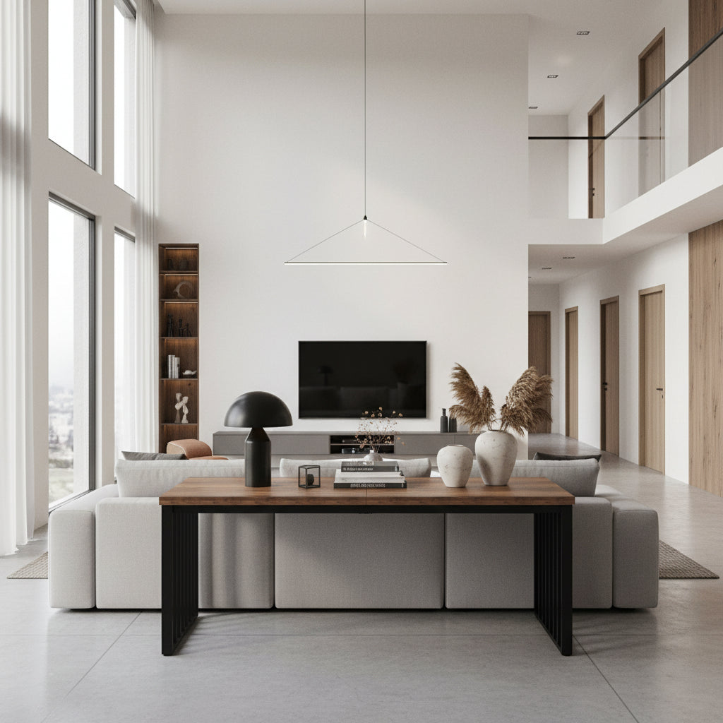 Velnoradesign Extra-Long Double Workstation Desk